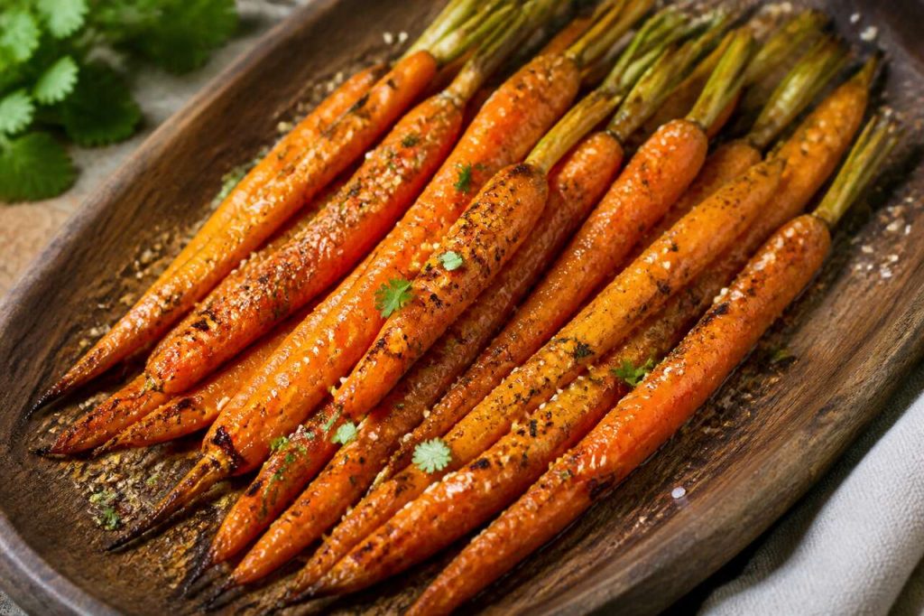 Carottes fanes rôties : une recette simple et savoureuse