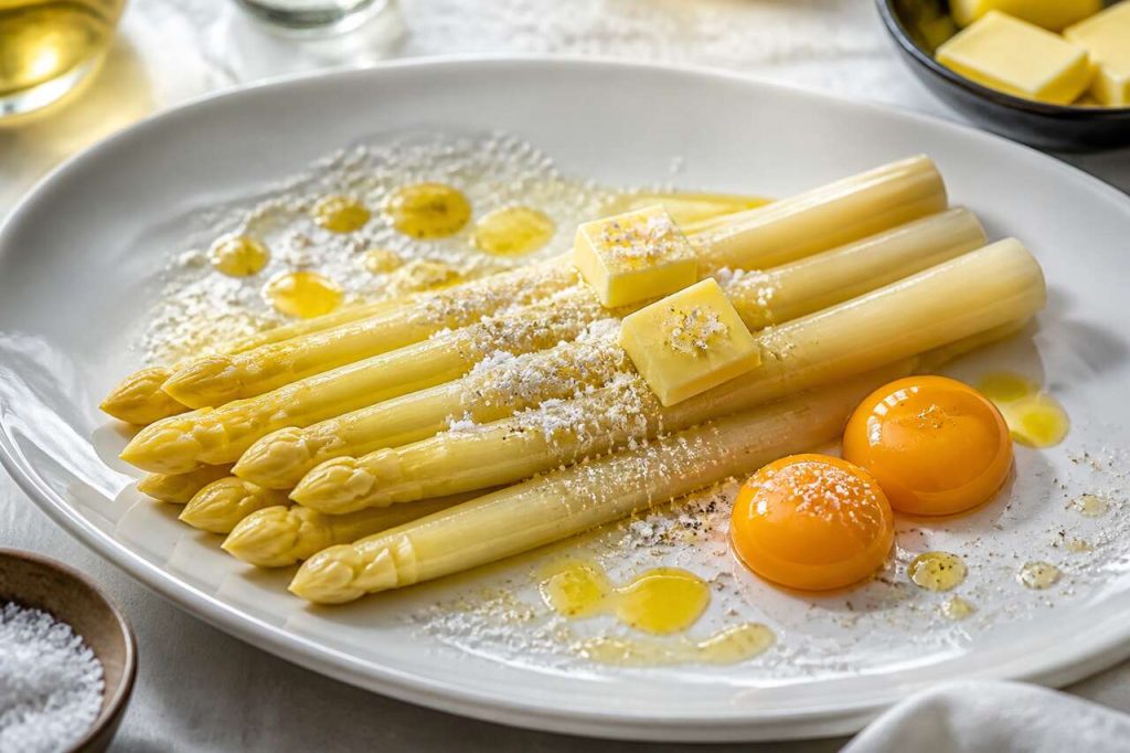 Recette d'asperges blanches faciles et savoureuses