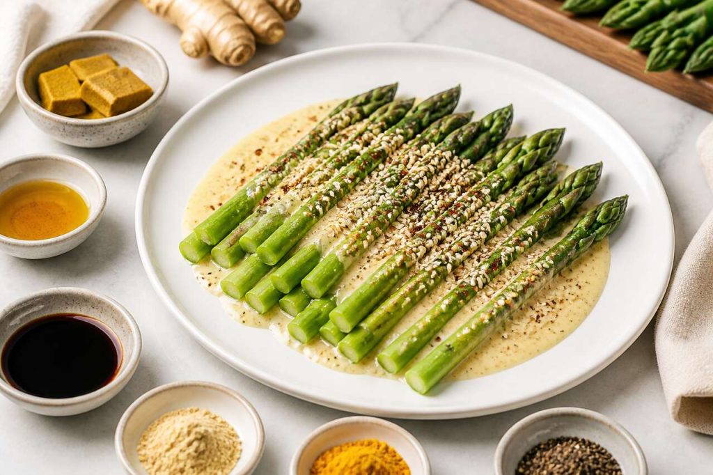 Recette : asperges au Lait de Coco