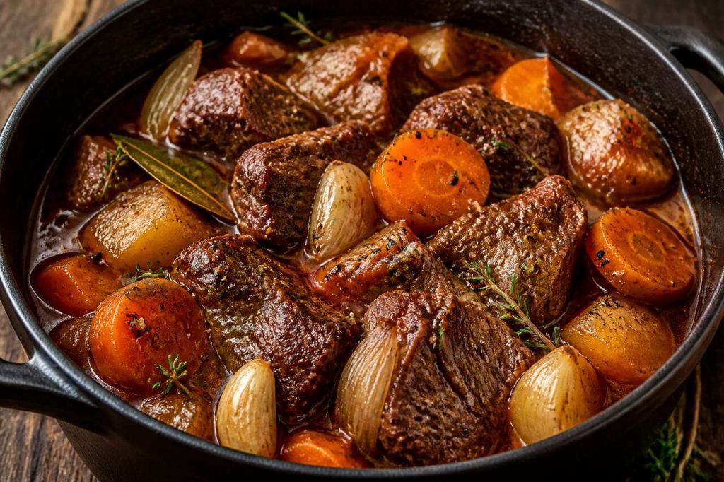 Ragoût de bœuf simple : recette facile et délicieuse