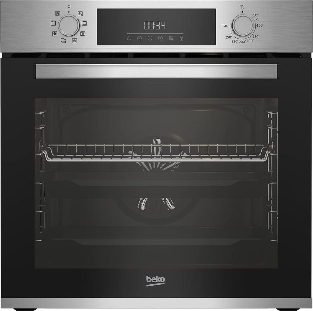 Test du four encastrable Beko BBIM12300XCE : 72l et écran LED