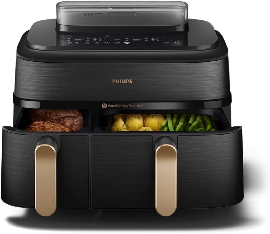 Test : philips Airfryer Série 5000, friteuse double panier 9L