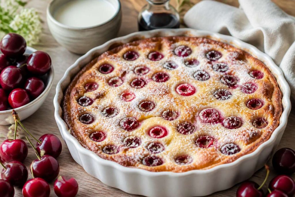 Clafoutis aux cerises : recette simple et rapide