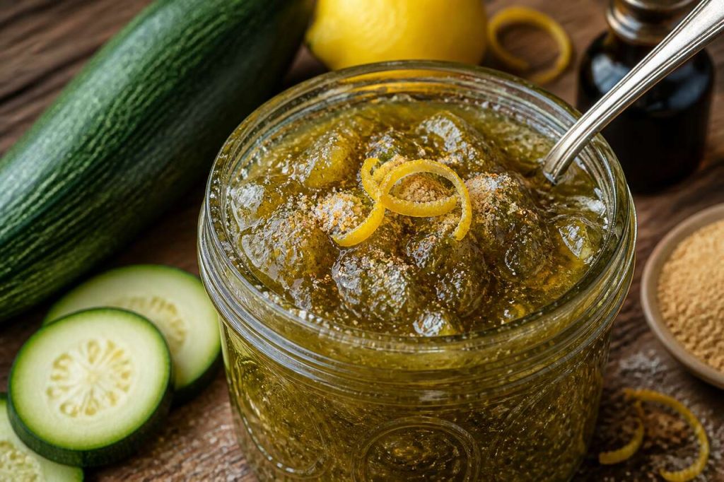 Confiture de courgette : recette simple et savoureuse
