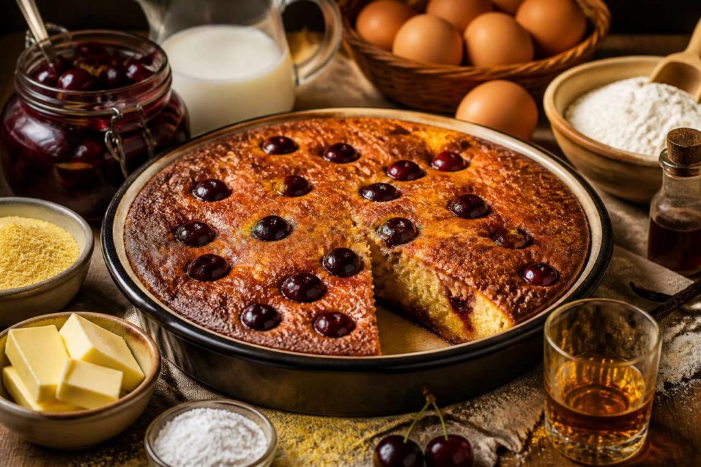 Milhassou aux cerises : recette simple et délicieuse