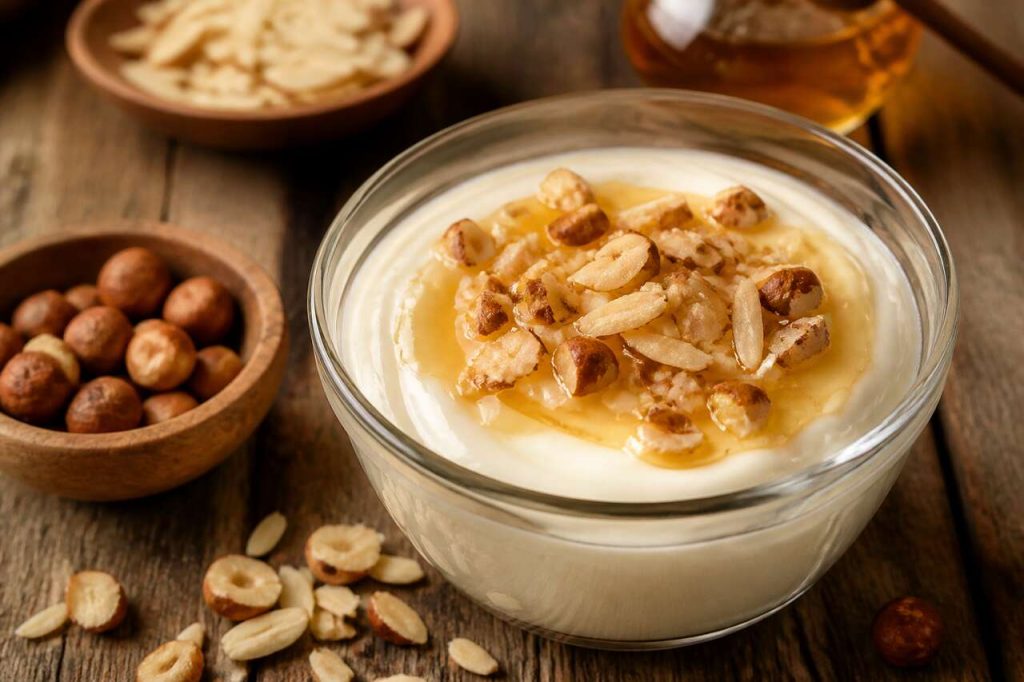 Yaourt amande noisette : recette simple et rapide