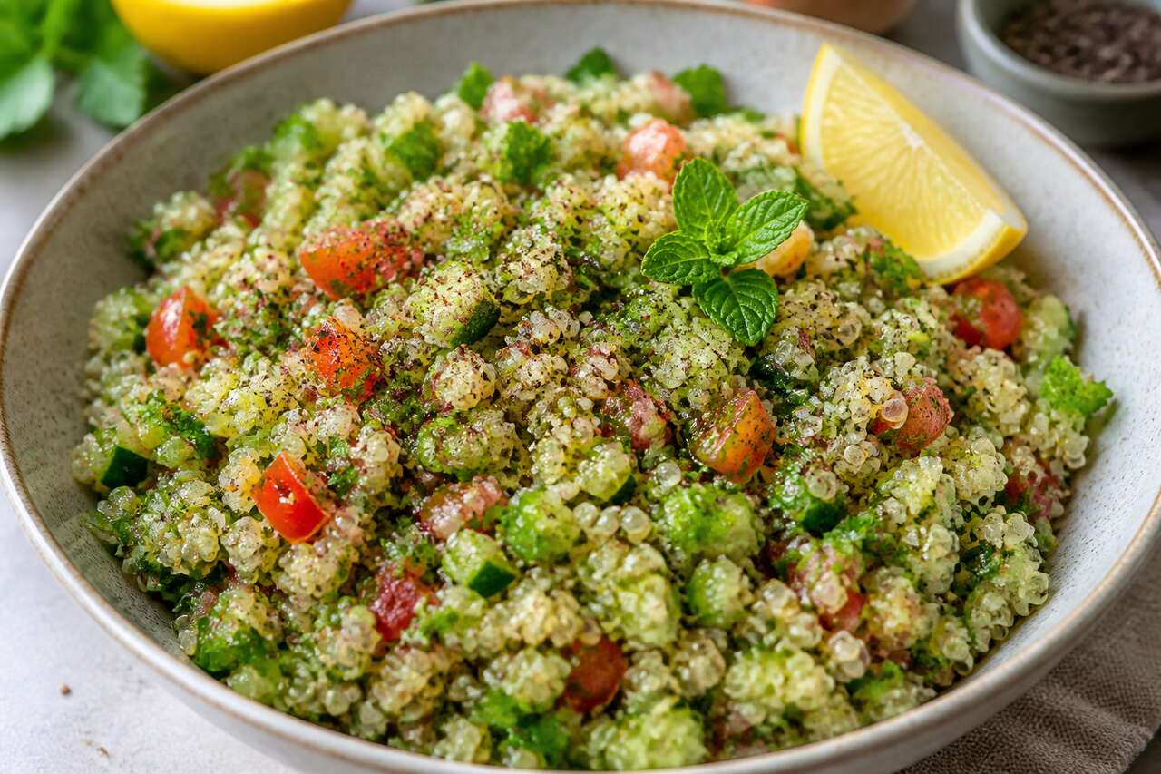 Taboulé de quinoa : recette simple et savoureuse