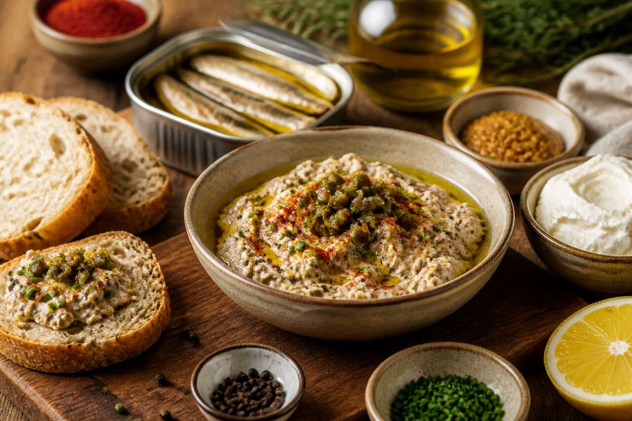 Recette facile : rillettes de sardines maison