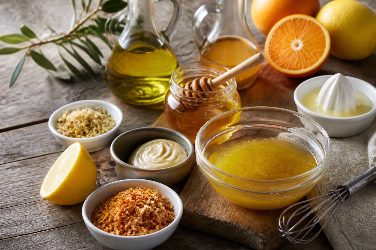 Vinaigrette aux agrumes : recette simple et savoureuse
