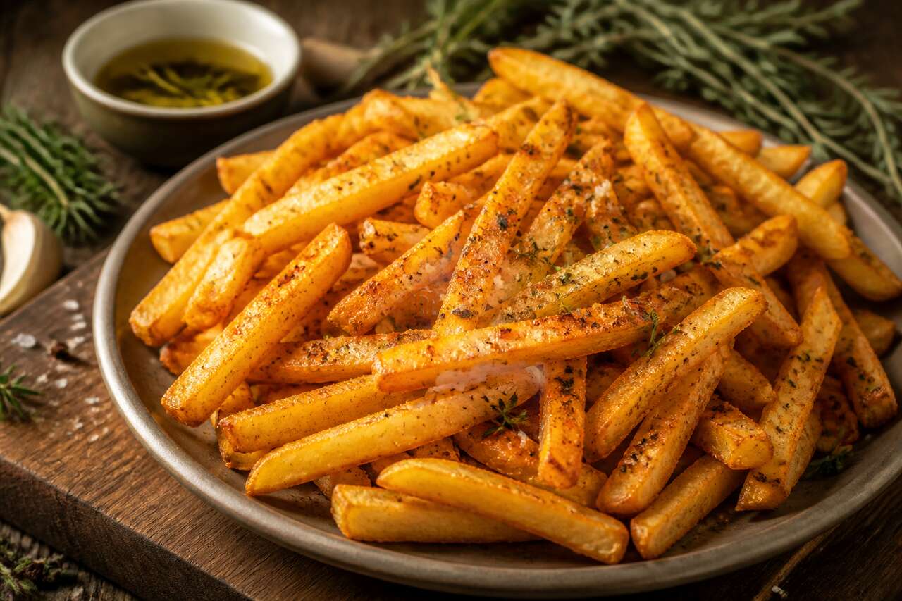 Recette de frites au four simples et délicieuses