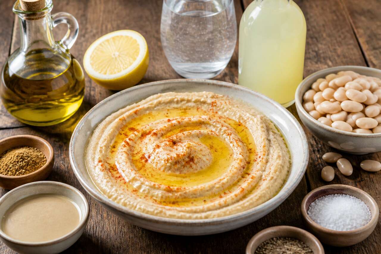 Recette facile : houmous aux haricots blancs