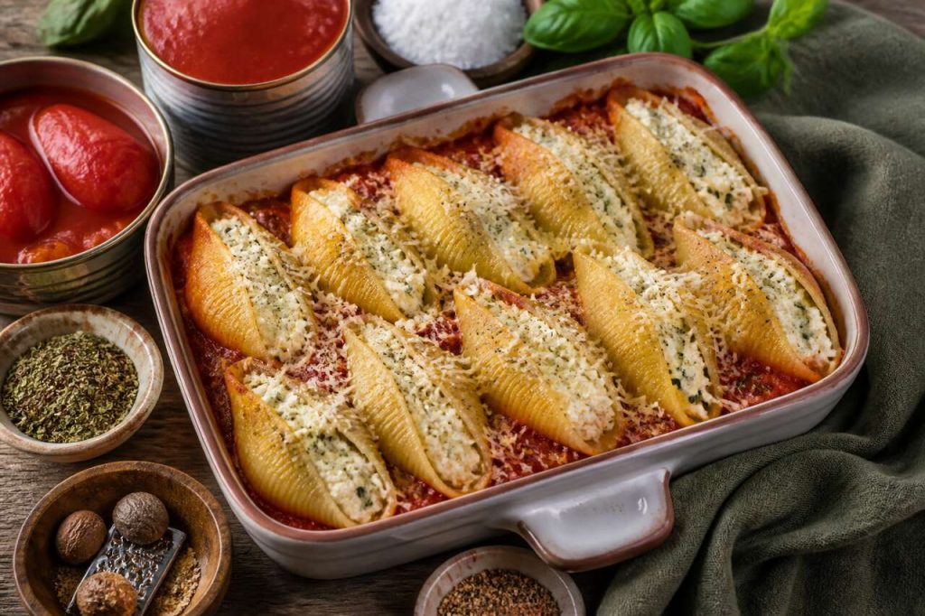 Recette de conchiglioni farcis simples et savoureux