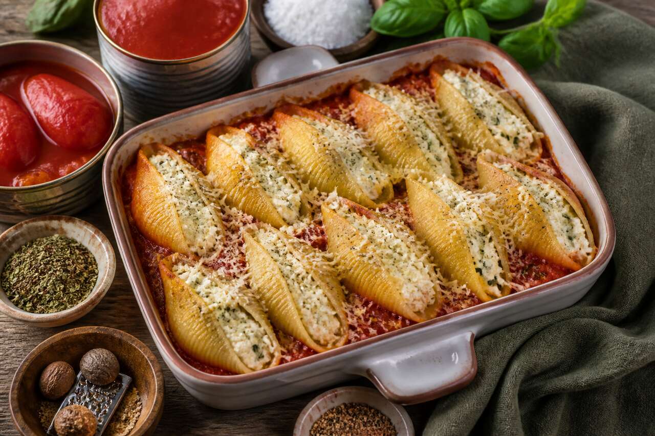 Recette de conchiglioni farcis simples et savoureux