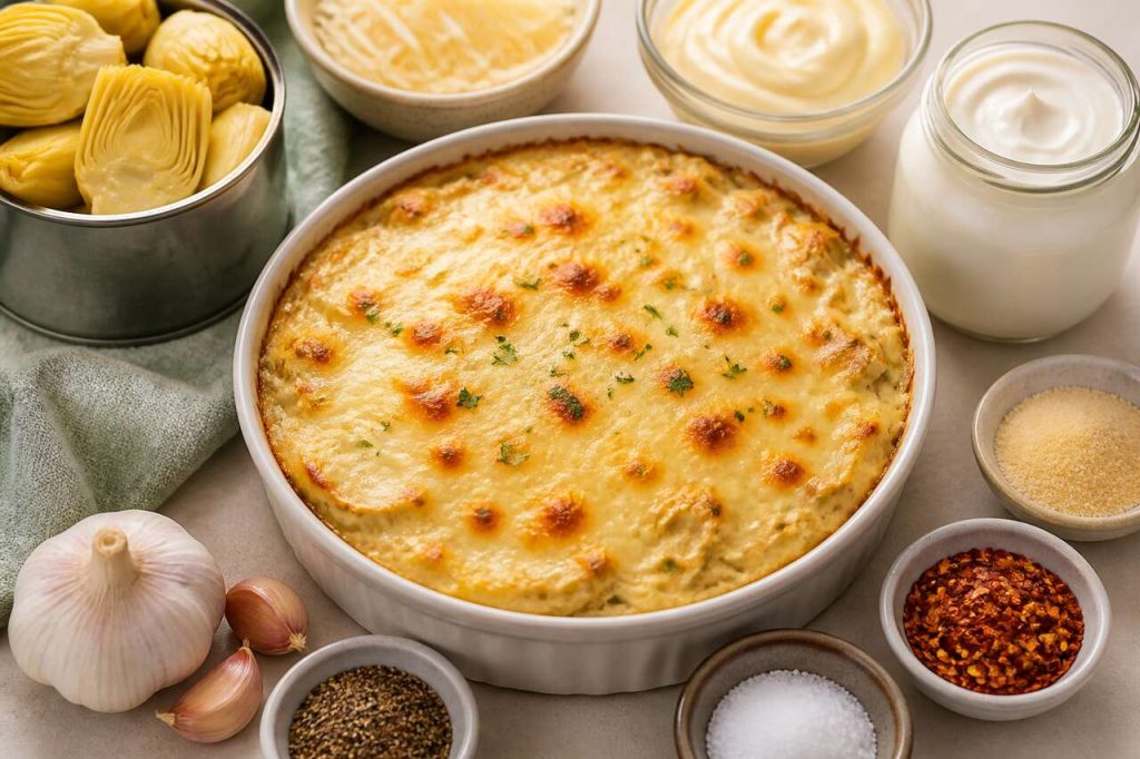 Dip d'artichauts simple et savoureux : recette facile