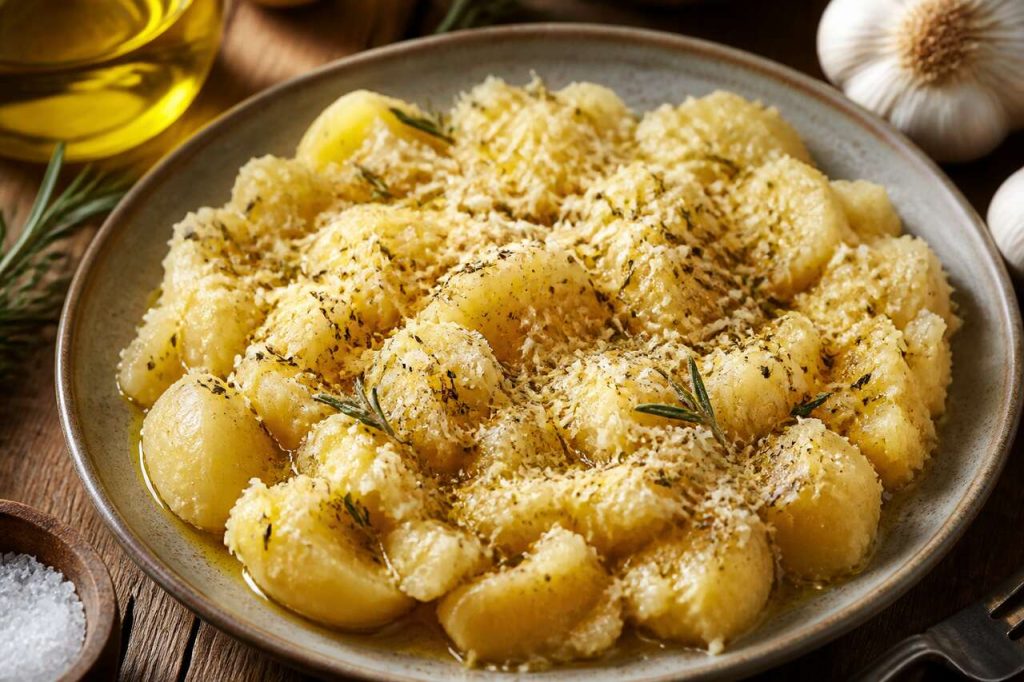 Écrasé de pommes de terre simple et savoureux