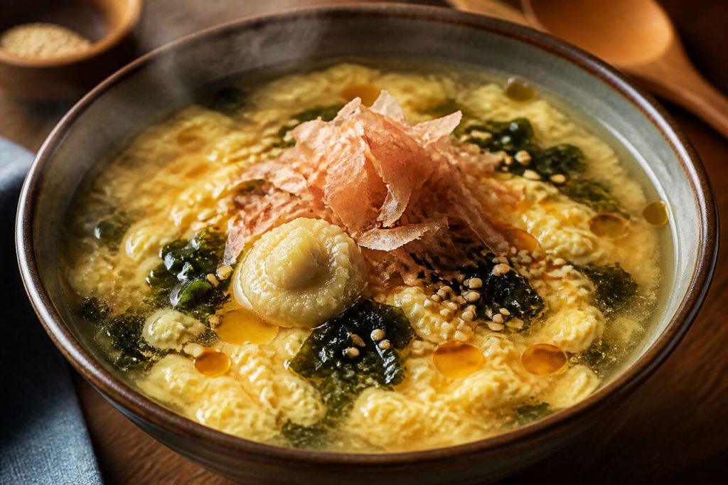 Bouillon œuf et miso simple : recette facile et savoureuse