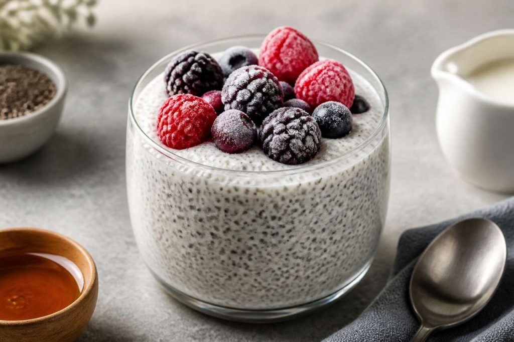 Pudding aux graines de chia : recette simple et rapide