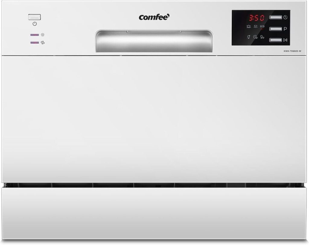 Test du lave-vaisselle compact Comfee' TD602E-W : efficacité silencieuse