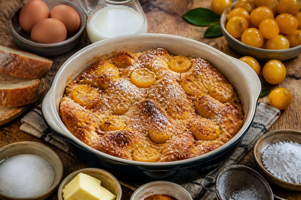Recette de bettelmann aux mirabelles : anti-gaspillage pain dur