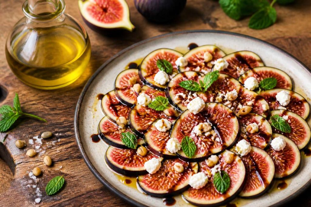 Carpaccio de figues : recette simple et gourmande