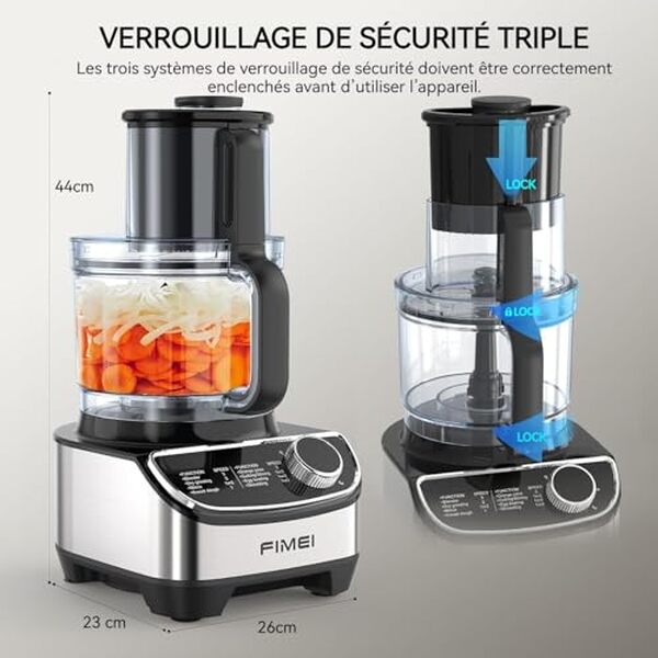 Découvrez notre test détaillé du robot FIMEI 1300W : performances, fonctionnalités, avantages et inconvénients de ce robot cuiseur polyvalent pour votre cuisine. 