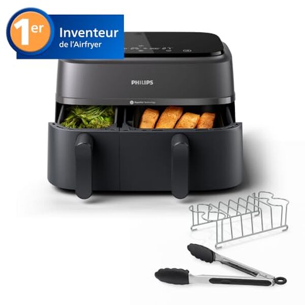 Découvrez notre test détaillé du Philips Airfryer série 3000 avec double panier et technologie RapidAir : performances, avantages et verdict final. 
