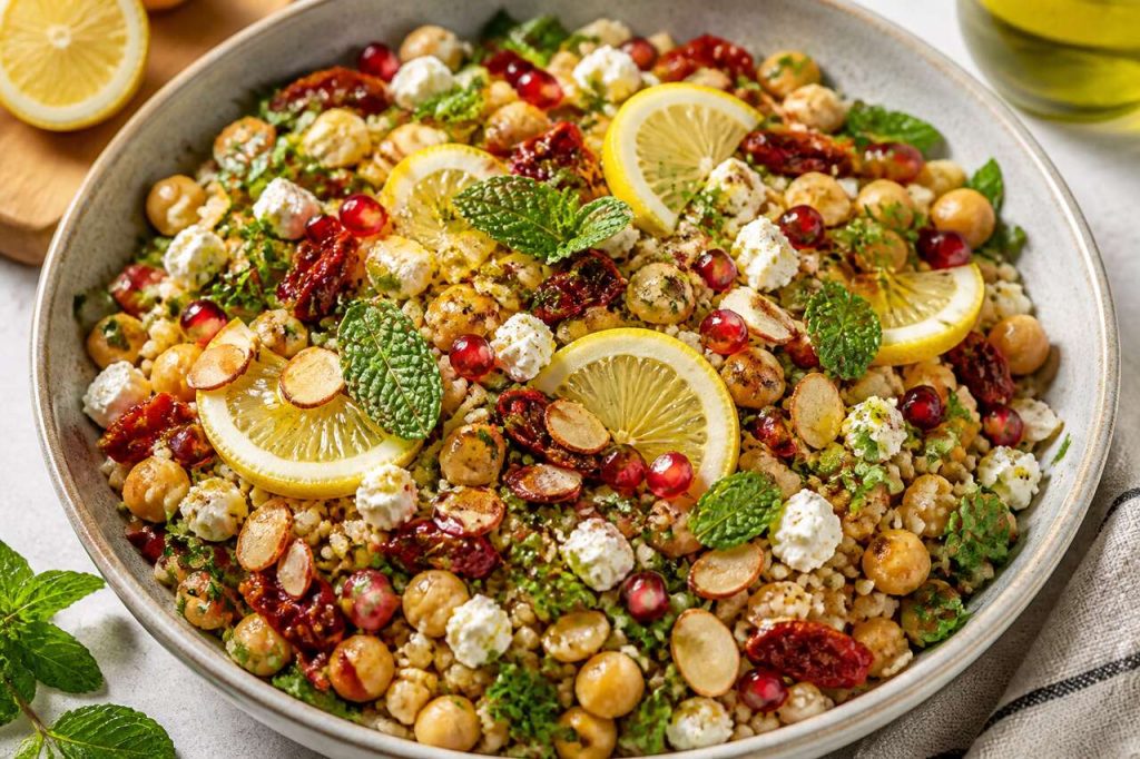 Salade de freekeh : une recette simple et savoureuse