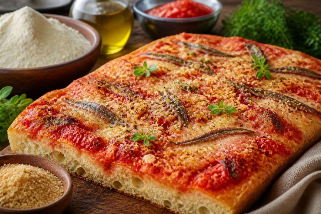Recette de sfincione sicilien facile et savoureux