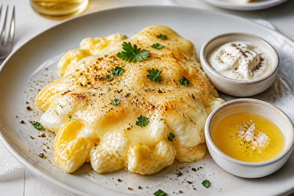 Oeufs au fromage et à la crème : recette simple et savoureuse