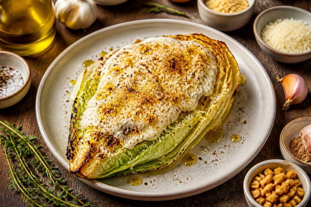 Chou pointu rôti à la crème : recette facile et savoureuse