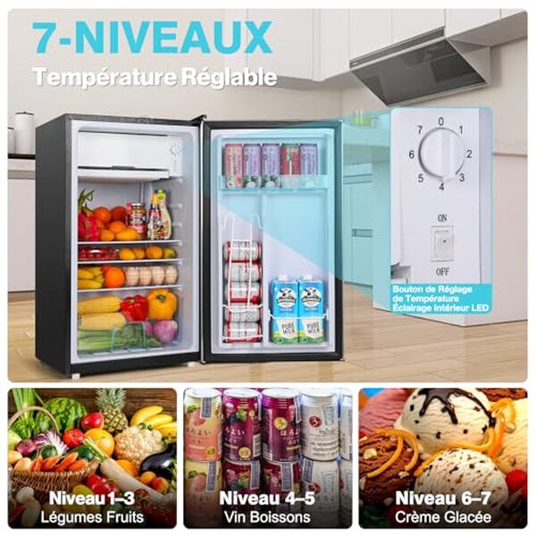 Découvrez notre test complet du frigo compact YASHE 92L avec congélateur intégré : performances, consommation énergétique et avis détaillé pour bien choisir.