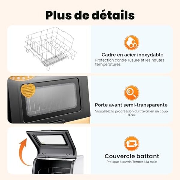 Découvrez notre test détaillé du mini lave-vaisselle portable : performances, efficacité énergétique et compacité pour un petit électroménager pratique et performant. 