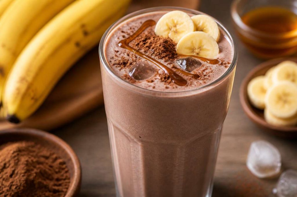 Smoothie banane cacao : recette simple et rapide