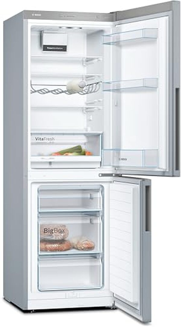 Découvrez notre test complet du réfrigérateur Bosch KGV33VLEAS : performances énergétiques, capacité de stockage et design inox haut de gamme pour votre cuisine. 