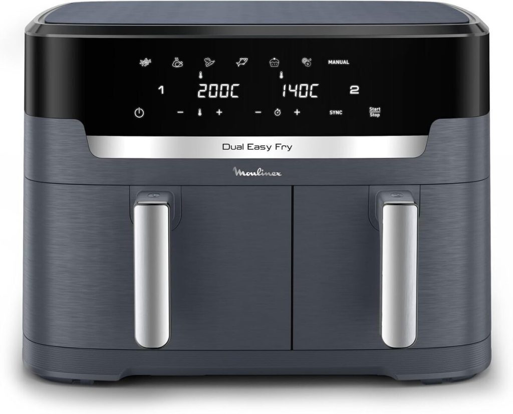 Test de la friteuse Dual Easy Fry XXL par Moulinex : efficacité et capacité
