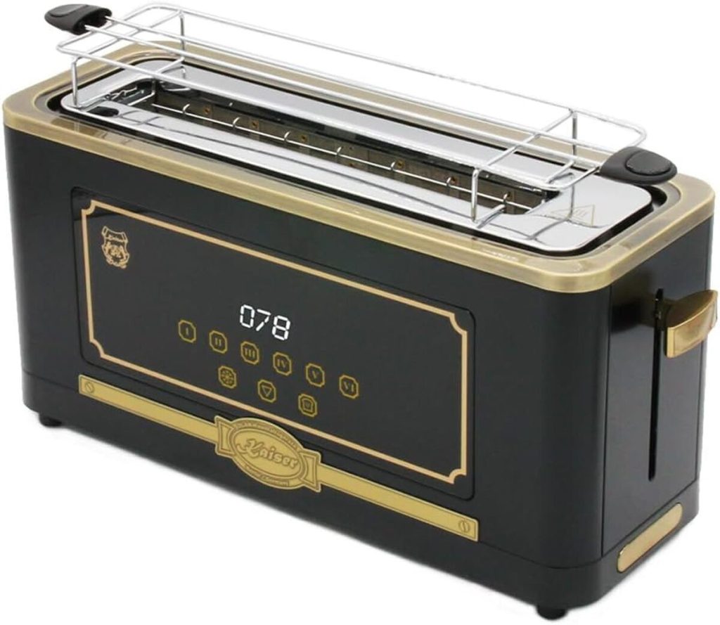 Test du grille-pain Kaiser T 4000 Em Retro : 6 niveaux de grillage