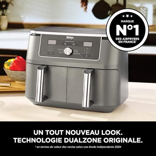 Découvrez notre test complet de la friteuse à air chaud Ninja Air Fryer Dual Zone MAX 9, 5 L : performances, avantages et verdict final pour bien choisir votre friteuse.