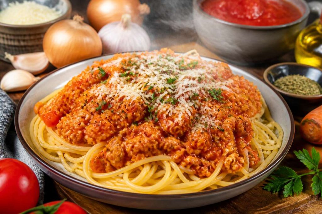 Bolognaise au poulet : recette facile et savoureuse