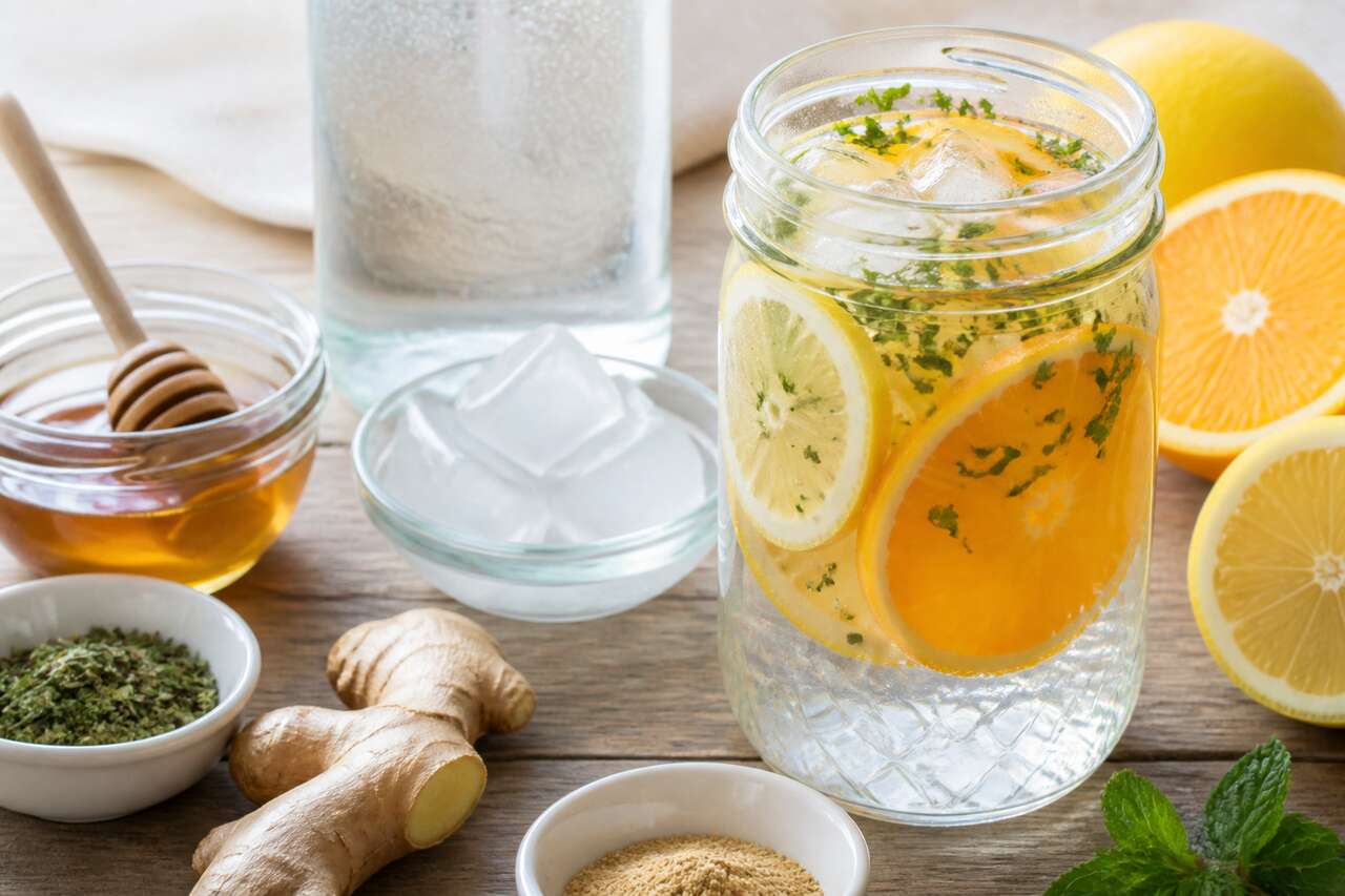 Eau vitaminée maison : recette simple et rapide