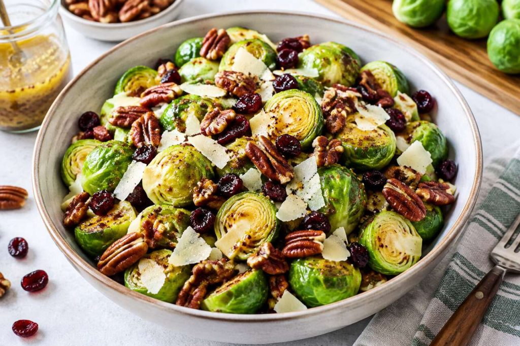 Salade de choux de Bruxelles : recette simple et rapide