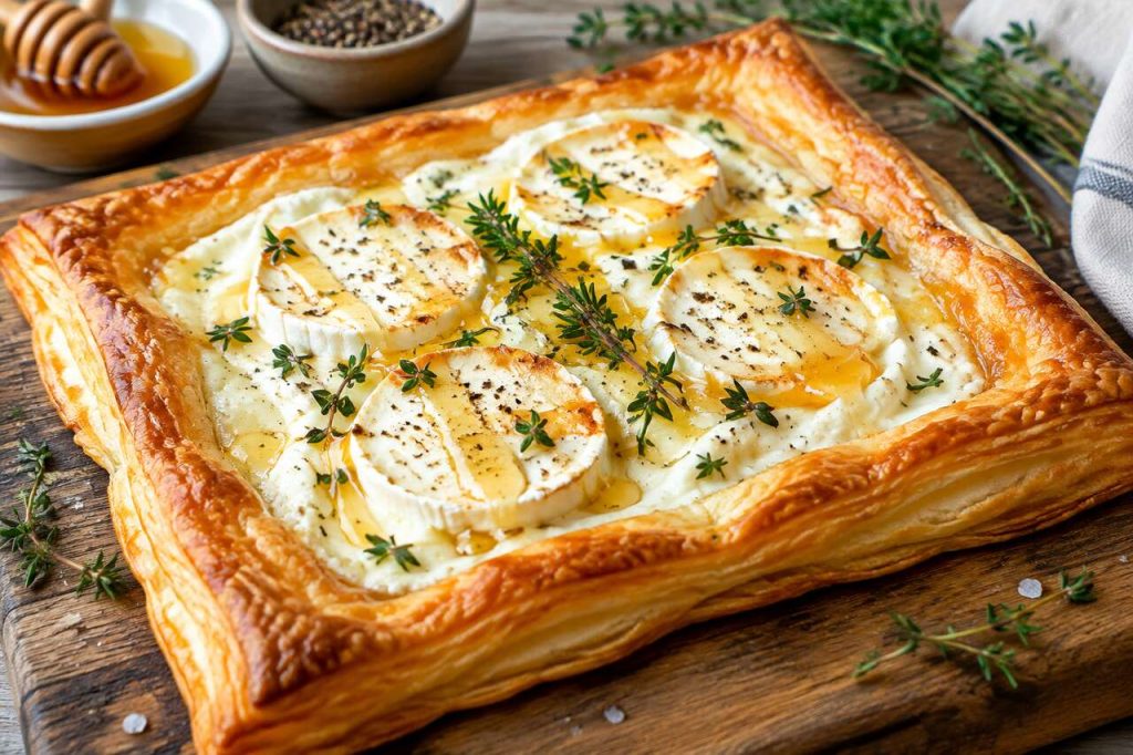 Recette : tarte au fromage de chèvre facile