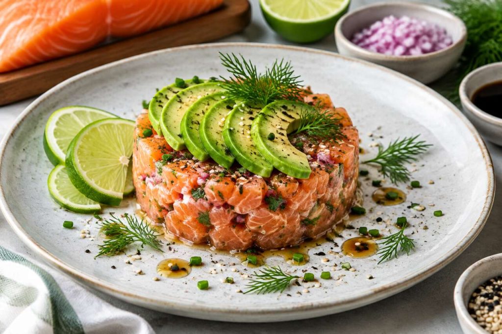 Tartare de saumon : une recette facile et savoureuse