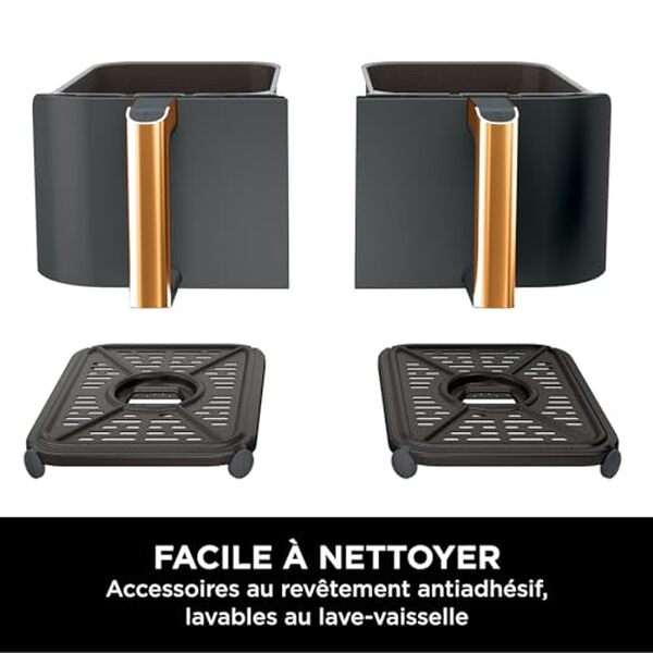 Découvrez notre test complet de la friteuse sans huile Ninja Foodi MAX Dual Zone 9, 5 l : performances, avantages et avis détaillé pour bien choisir votre appareil. 