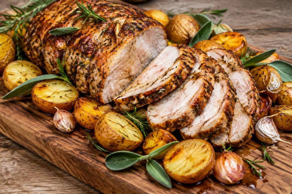 Rôti de porc à l'italienne : recette simple et savoureuse