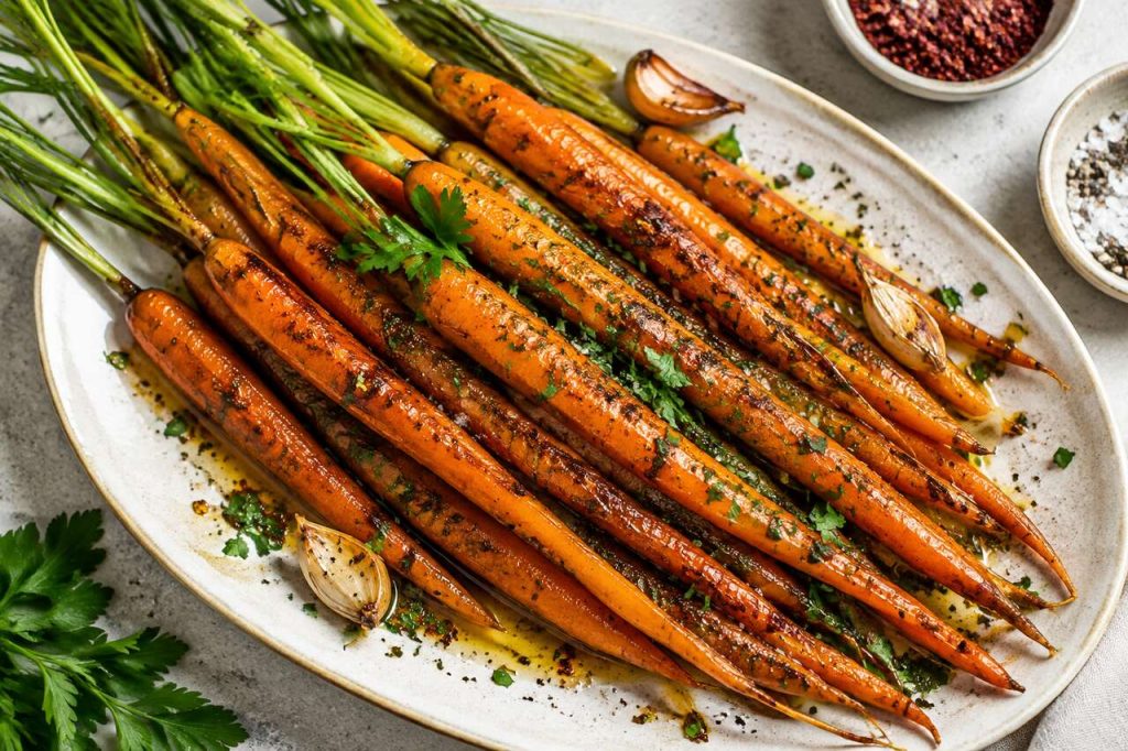 Carottes rôties au sumac : recette simple et savoureuse