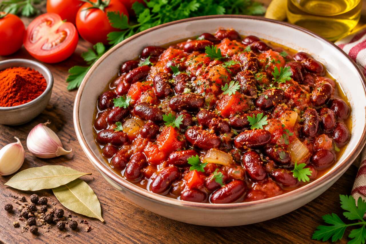 Haricots rouges à la tomate et au paprika fumé : recette simple et savoureuse