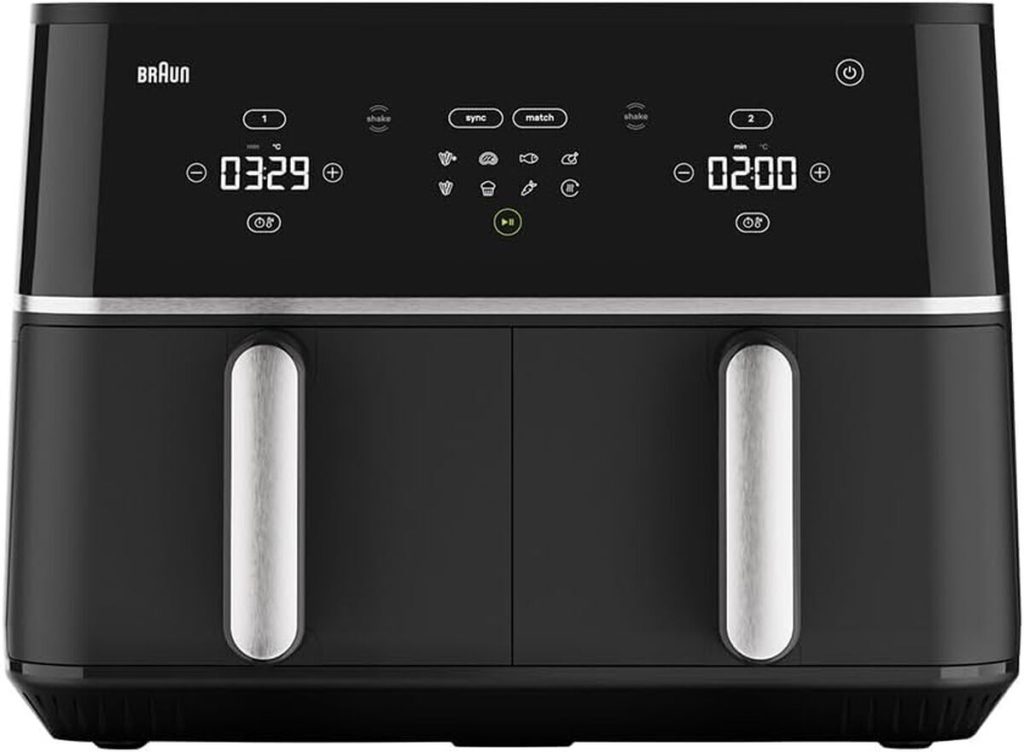 Test de la friteuse à air chaud Braun TwinCook TD5030IBK 10 l