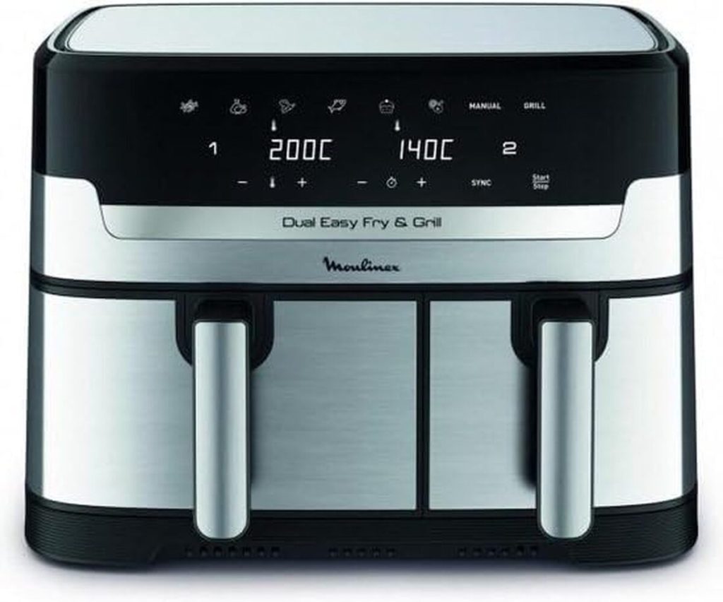 Test de la friteuse Moulinex Dual Easy Fry & Grill YY5233FB : avis complet