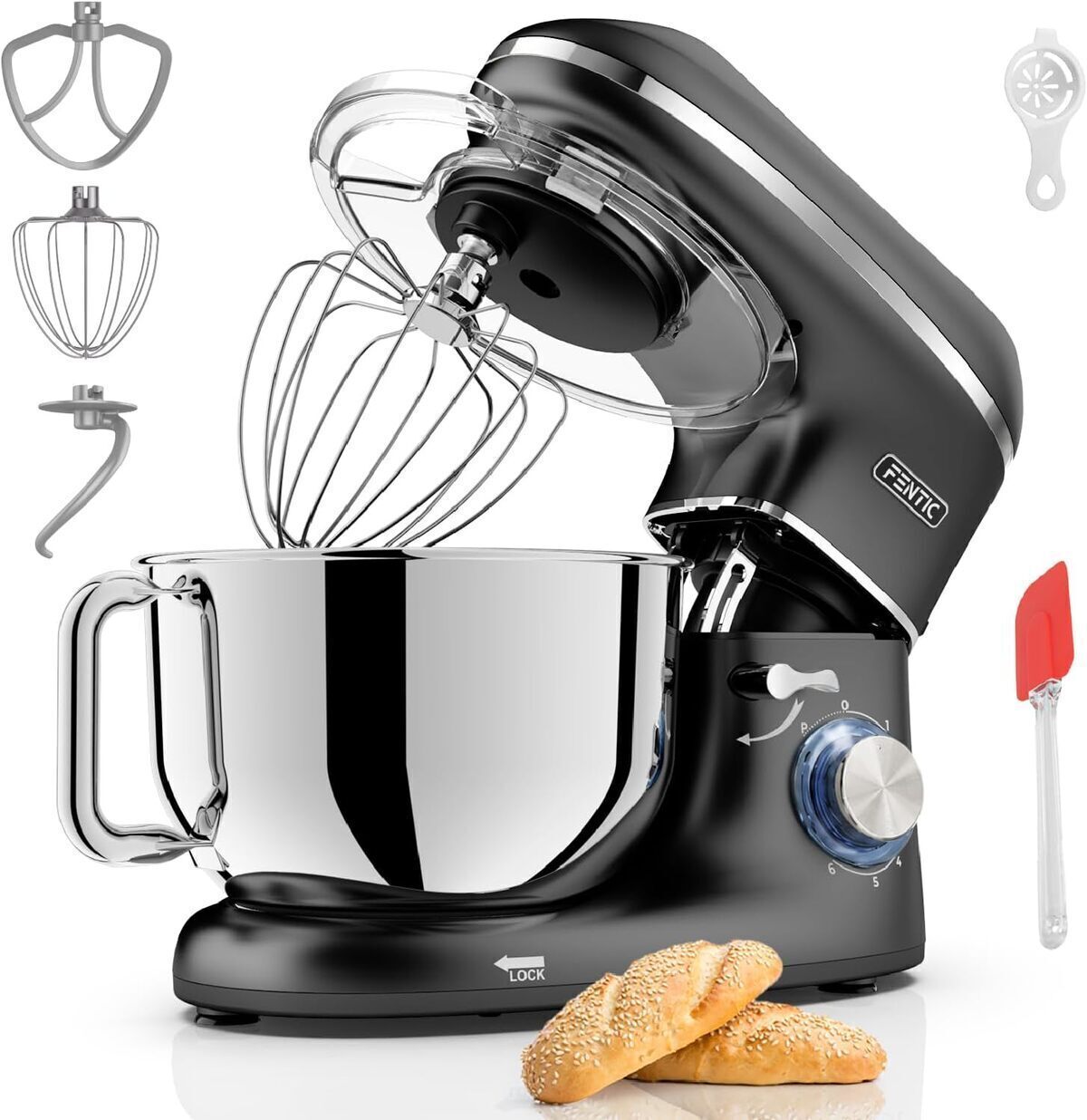 Test robot pâtissier Fentic 2000W : puissance et polyvalence en cuisine