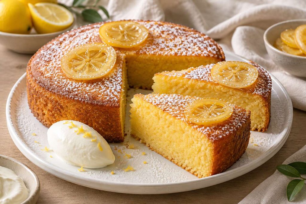 Gâteau de polenta facile : la recette simple